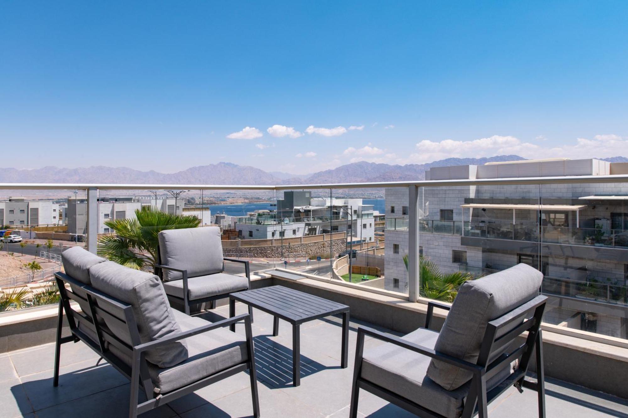Appartamento פנטהאוז קסם המפרץ Eilat Esterno foto
