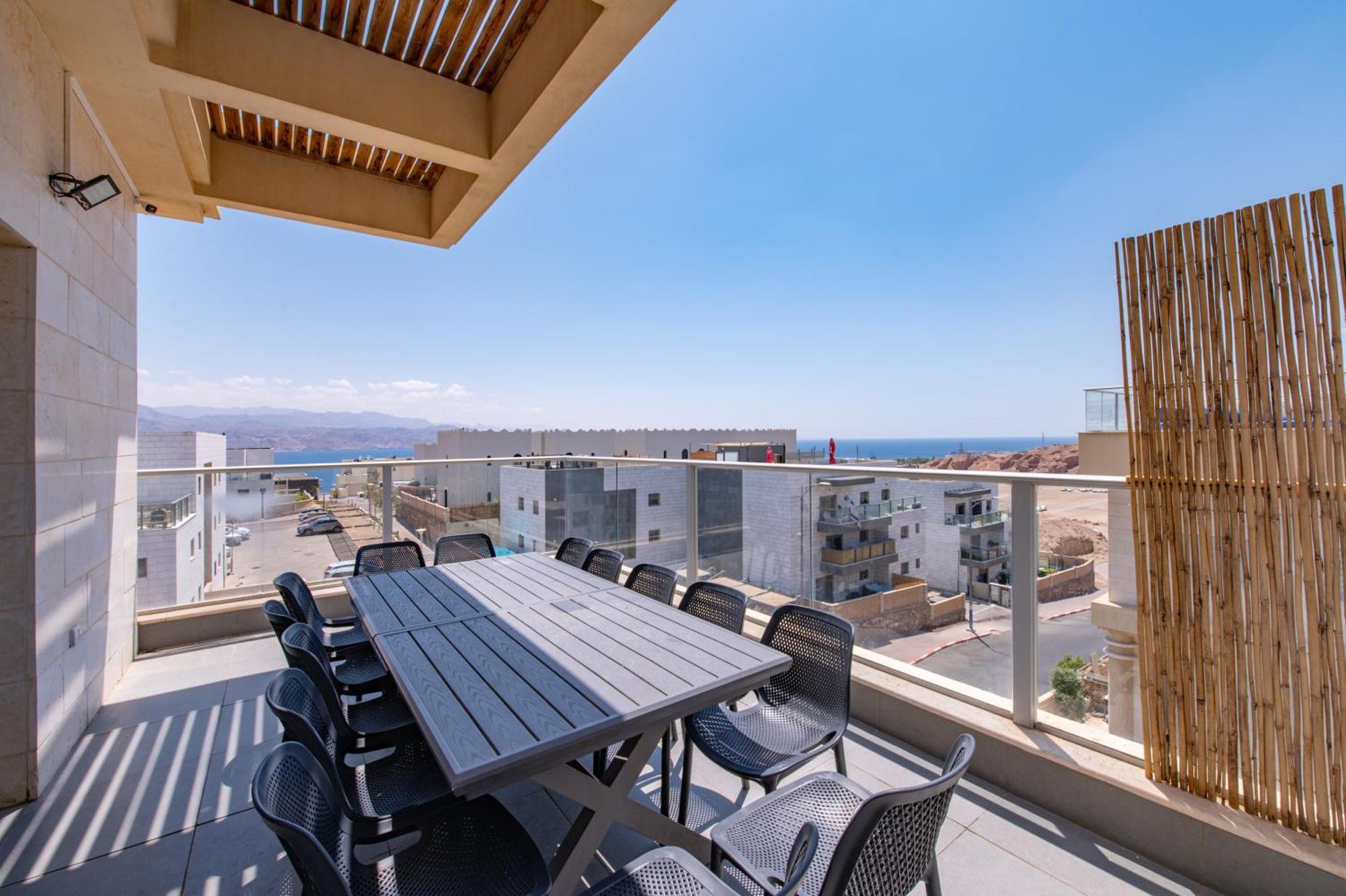 Appartamento פנטהאוז קסם המפרץ Eilat Esterno foto